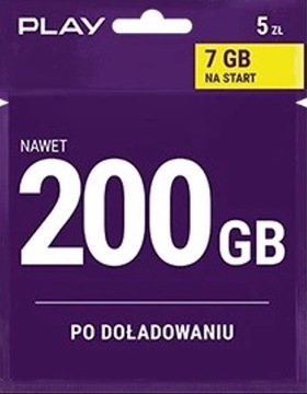 STARTER PLAY INTERNET - Упаковка из 8 штук