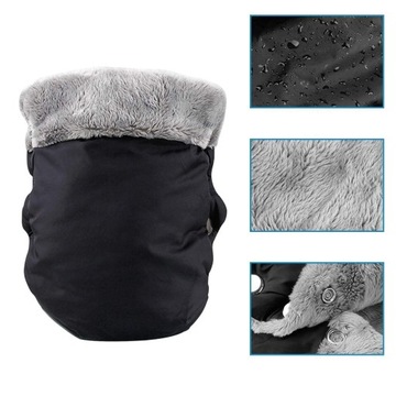 КАШЕМИРОВЫЕ ПЕРЧАТКИ ДЛЯ КОЛЯСКИ SANE BAGGAGE 1 ПАРА