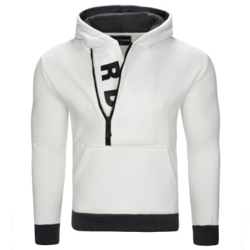 RS01 roz. XL GŁADKA BLUZA MĘSKA Z KAPTUREM