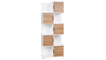 Witryna Iwa R5D 78 cm biały / dąb złoty