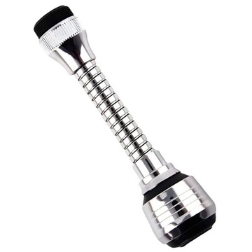 АЭРЛЯТОР ДЛЯ КУХОННОГО ОБОРУДОВАНИЯ, УДЛИНИТЕЛЬ КРАНА НА 2 ФУНКЦИИ, хром