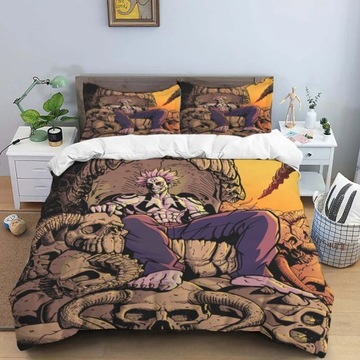 JUJUTSU KAISEN ANIME ART PRINT ZESTAW POŚCIELI ARTYKUŁ DZIECI
