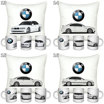 КОМПЛЕКТ BMW ДЛЯ ВОДИТЕЛЯ КРУЖКА + ПОДУШКА + ИМЯ