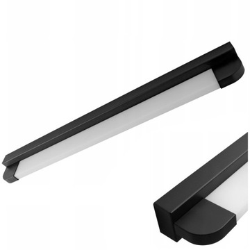 KINKIET ŁAZIENKOWY LED 9W NAD LUSTRO CZARNY IP44