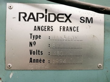 BOXMAKER RAPIDEX MAXIBOX 2500x9999мм 1994г.