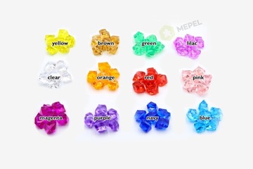 Акриловые кристаллы Crystal Ice 100 шт - красный