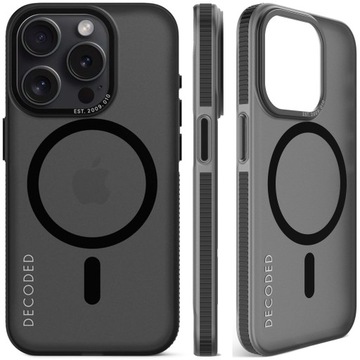ETUI OCHRONNE DECODED Z MAGSAFE DO IPHONE 15 PRO OBUDOWA GRIP CASE, COVER