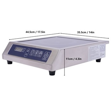 Hot Touch Control Electrical Commercial Indukcja 3,5 kW