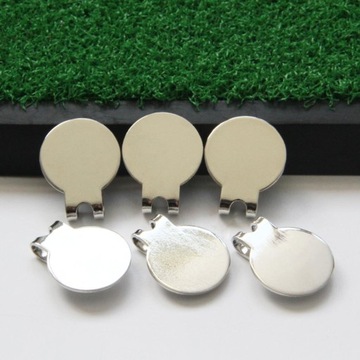 упаковка из 6 зажимов для металлического маркера мяча для гольфа, обучающее пособие № 34 шт.