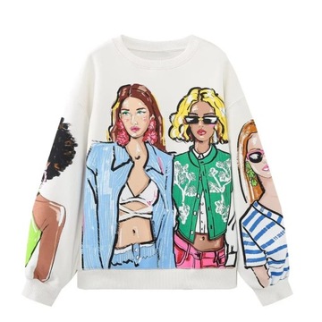 UNIZER2023 Autumn New Line Women's Fashion Pullove