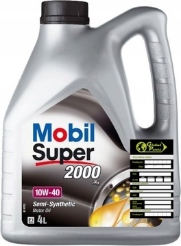 MOBIL 10W40 2000 4L OLEJ SILNIKOWY + ZAWIESZKA