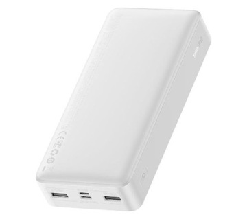 Powerbank Baseus Bipow 20000 мАч 2x USB/USB-C 15 Вт Белый