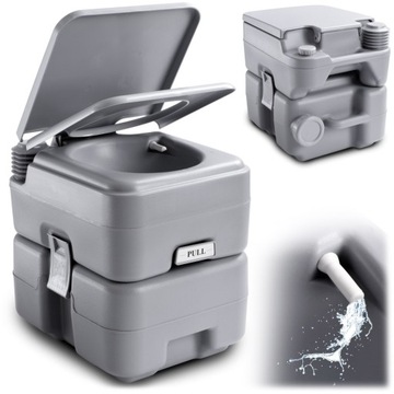 TOALETA PODRÓŻNA DO KAMPERA I PRZYCZEPY KEMPINGOWEJ