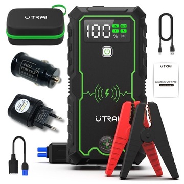 ПУСКОВОЕ УСТРОЙСТВО ДЛЯ АВТОМОБИЛЯ UTRAI ONE PRO 2500A BOOSTER JUMP STARTER