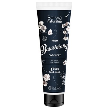 Barwa Naturalna Bawełniany krem do rąk 100 ml
