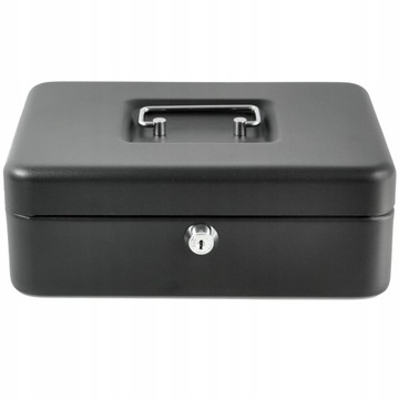 КАССЕТА ДЛЯ ДЕНЕГ МЕТАЛЛИЧЕСКАЯ 250х180х90