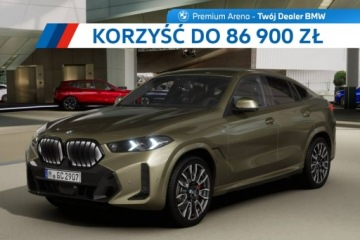 BMW X6 G06 SUV Facelifting 3.0 30d 298KM 2026 BMW X6 xDrive30d, Dostępne od ręki!
