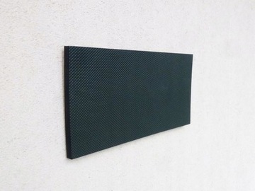 ODBOJNIK ODBÓJ OSŁONA DO GARAŻU 40x20cm czarny