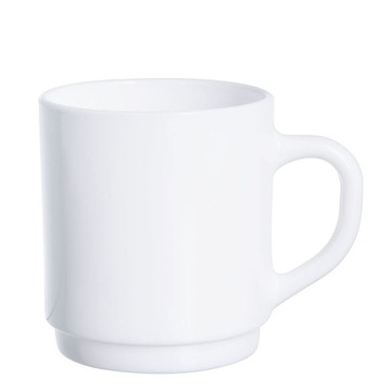 Kubek biały hartowany 290 ml LUMINARC