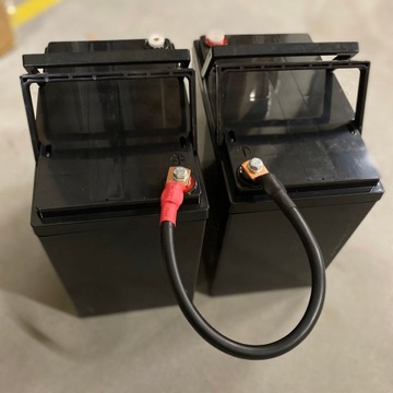 2x LifePo4 12,8 В 25,6 В 100Ач (150A) BMS BT нагреватель