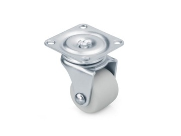 Kółko meblowe obrotowe gumowe łożyskowane fi 30mm