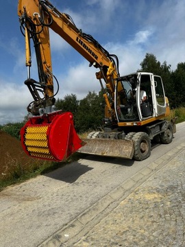 Łyżka przesiewająca PRZESIEWAMY.PL Model 3x85 dla maszyn 3t - 4t