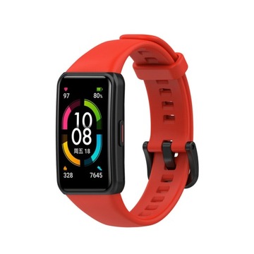 PASEK SILIKONOWY DO HUAWEI BAND 6 - 12 kolorów