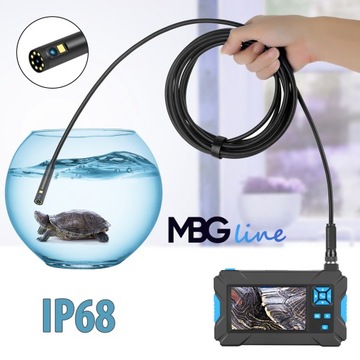 ИНСПЕКЦИОННАЯ камера ДУО ЭНДОСКОП 10М 9LED 2xFULL HD