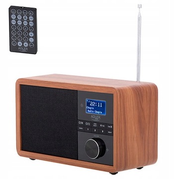 РАДИО DAB+ FM BLUETOOTH RDS ЧАСЫ БУДИЛЬНИК ЧАСЫ ДИСТАНЦИОННЫЙ