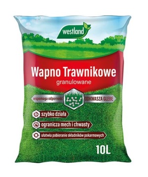 WESTLAND NAWÓZ WAPNO TRAWNIKOWE DO TRAWNIKÓW ODKWASZANIA GLEBY NA MECH 10KG