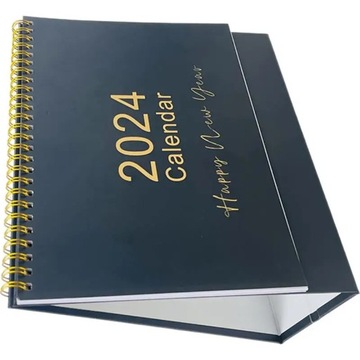 2024 Full Year Calendar Small Desk Calendar Standing Calendar Desk