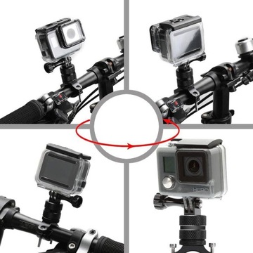 ДЕРЖАТЕЛЬ РУЛЯ/СЕДЛА, ДЕРЖАТЕЛЬ АКСЕССУАРОВ GOPRO ДЛЯ ВЕЛОСИПЕДА