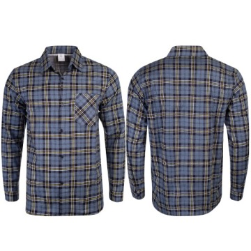 МУЖСКАЯ ПОВСЕДНЕВНАЯ ФЛАНЕЛЕВАЯ РУБАШКА В КЛЕТКУ, 100% ХЛОПОК, размер XL