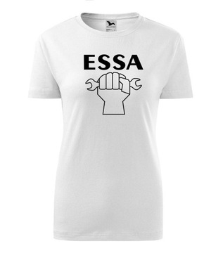 Koszulka T-shirt ESSA złota rączka damska