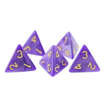 НАБОР 25 КУБИКОВ D4 RPG GAME OF POWER