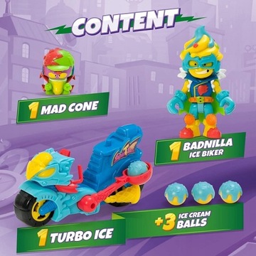 Автомобиль Super Things TURBO ICE + Kazoom KID