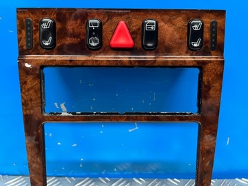 MERCEDES W210 RAMKA RADIA DEKOR DREWNO 2 DIN