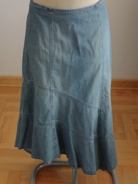 Spódnica Damska Jeans Dżinsowa R.42