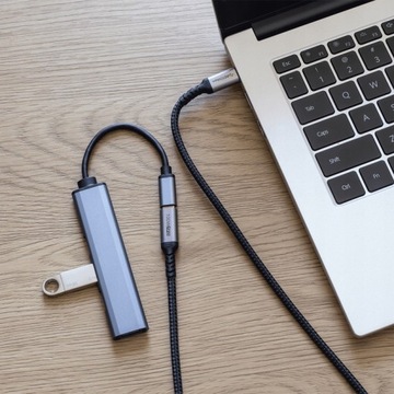 УДЛИНИТЕЛЬ USB-C 3.2 Thunderbolt 100 Вт, 4K, 60 Гц, 2 м