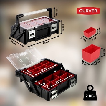 ОРГАНИЗАТОР КОРОБКИ ДЛЯ ИНСТРУМЕНТОВ KETER