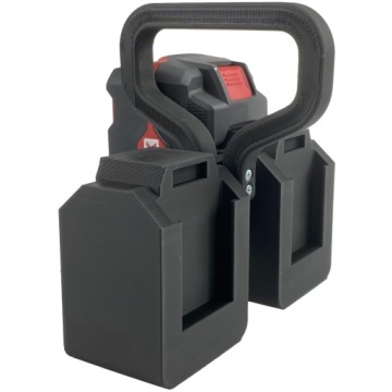 КОРЗИНА ДЛЯ АККУМУЛЯТОРОВ PARKSIDE 20V - ПОРТАТИВНАЯ СТАНЦИЯ НА 4 АККУМУЛЯТОРА
