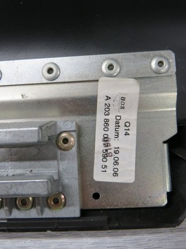 MERCEDES W203 KOMBI ROLETA KUFRU MŘÍŽKA