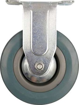 Kółko Koło stałe szara guma 75mm VOREL