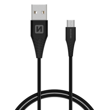 Kabel do ładowania USB - micro USB 1,5m SWISSTEN