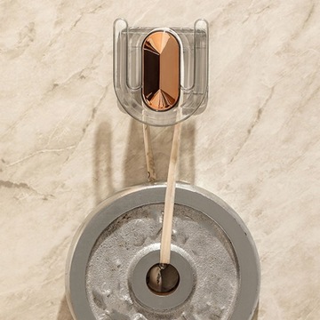 2 szt. Wieszak na kapcie montowany na ścianie