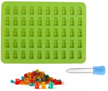 СИЛИКОНОВАЯ МОЛ ДЛЯ JELLY BEARS JELLY BEARS BEARS С ПРОБИРКОЙ-ПИПЕТКОЙ