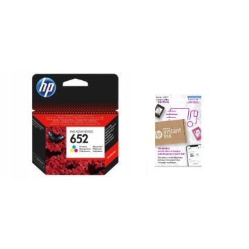 HP Inc. Чернила №652 Трехцветные F6V24AE