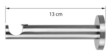 Карниз ОДИНАРНЫЙ 240 СМ 19 ММ СОВРЕМЕННЫЙ 3 ЦВЕТА НА ВЫБОР КОНЦОВ RENA