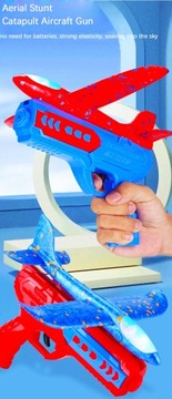 НАБОР ПУСКОВОГО ПИСТОЛЕТА СО СВЕТОДИОДНОЙ ПЕНОЙ ПОДАРОК ​​ДЛЯ САМОЛЕТА