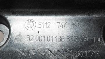 7461399, BMW 1 F40 stoßstangenführung links heck 7461399 | thumb 1